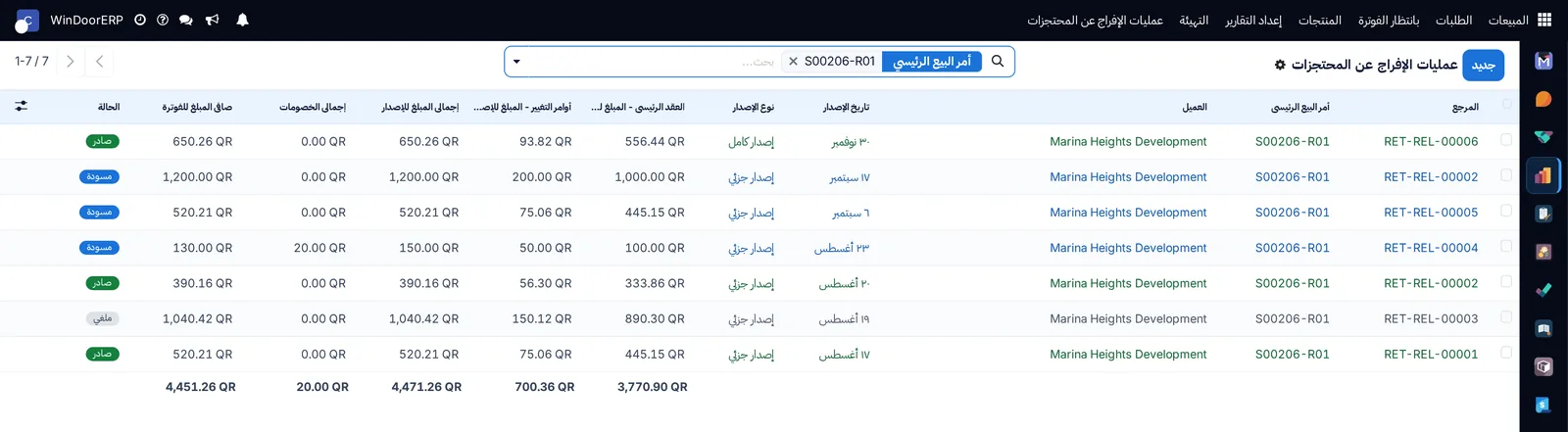 عمليات الإفراج عن المحتجزات