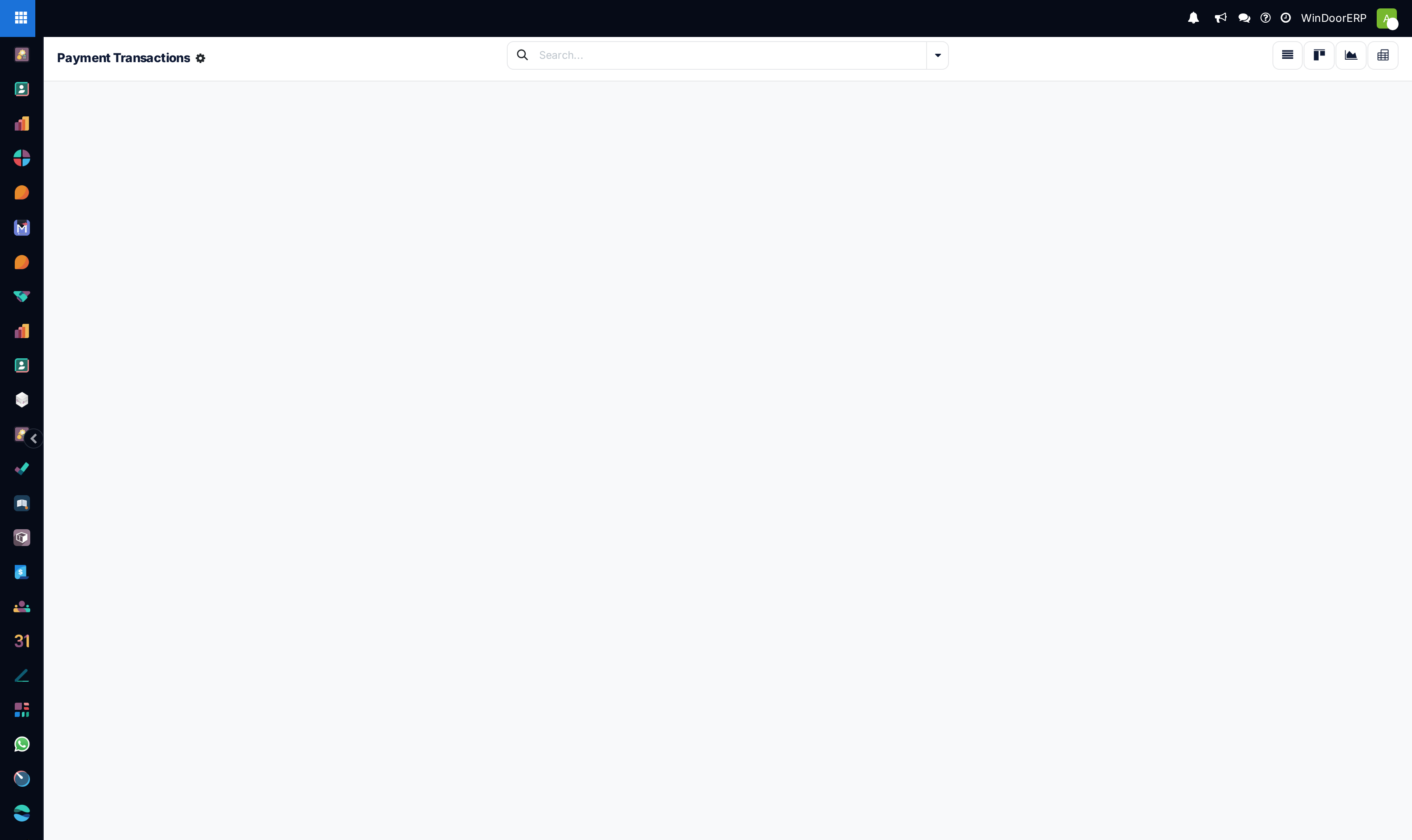 Payment transactions kanban board