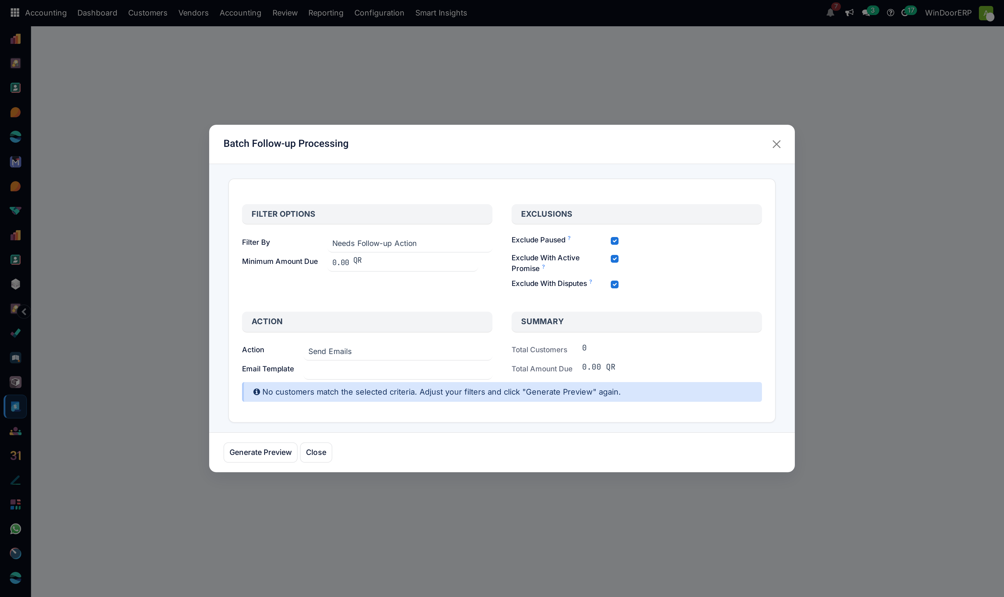 Batch invoice processing editor for bulk invoice generation and posting