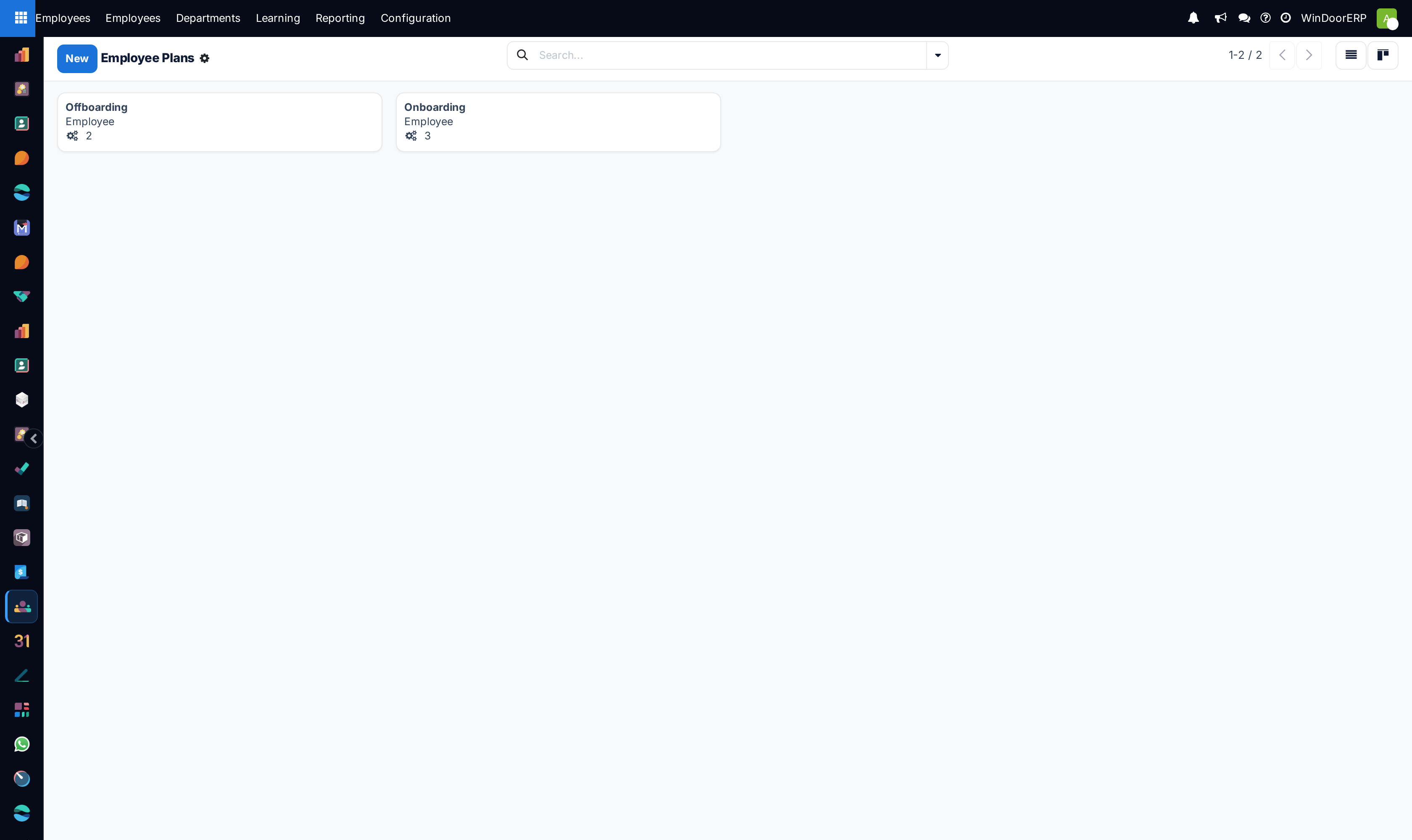Onboarding plans kanban overview