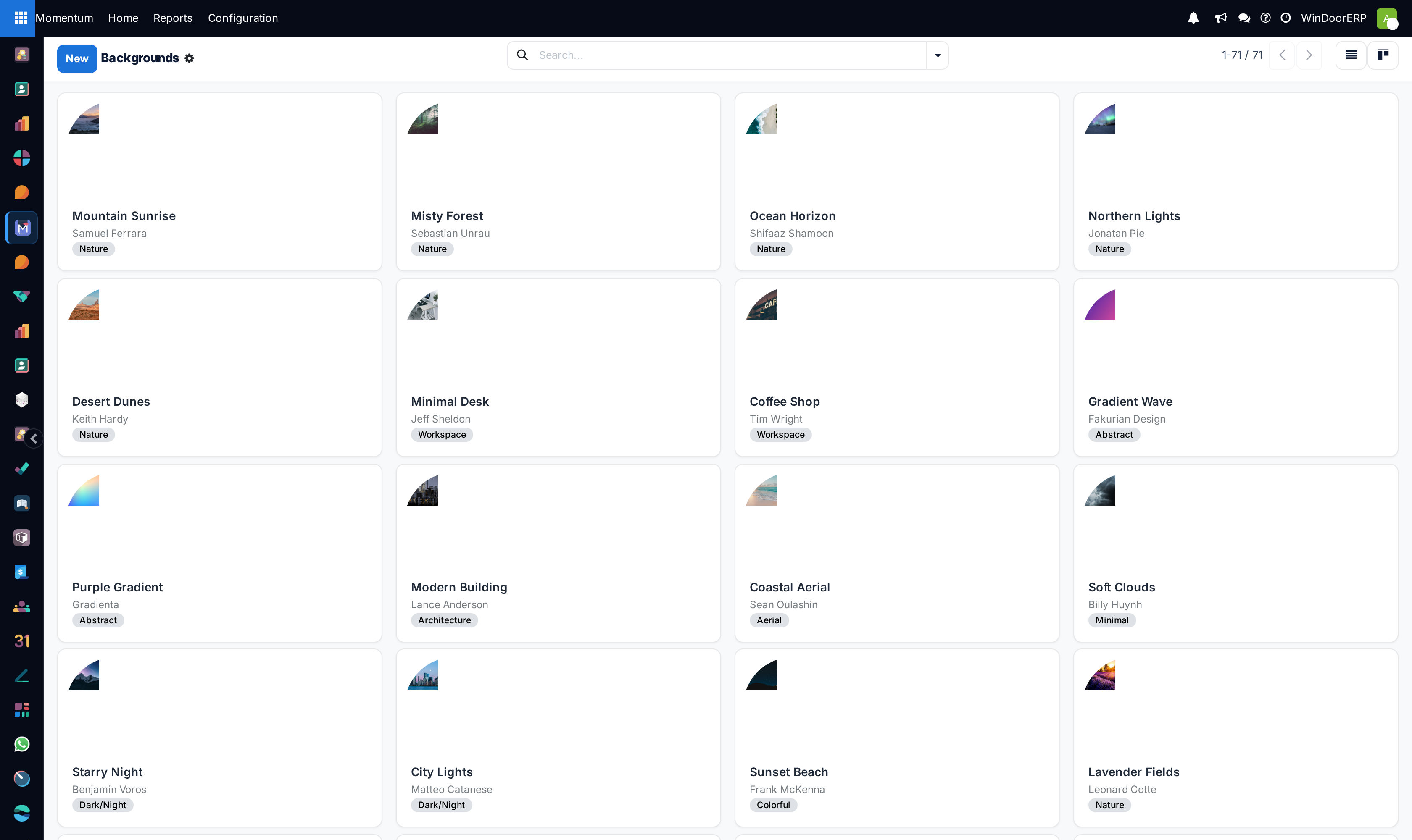 Background themes kanban gallery