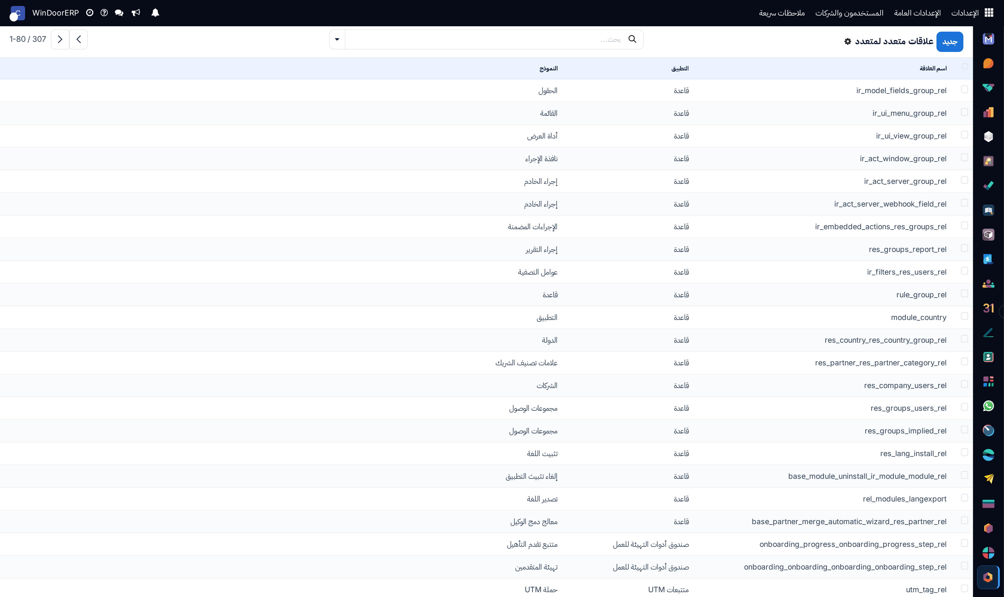ManyToMany relational junction tables list
