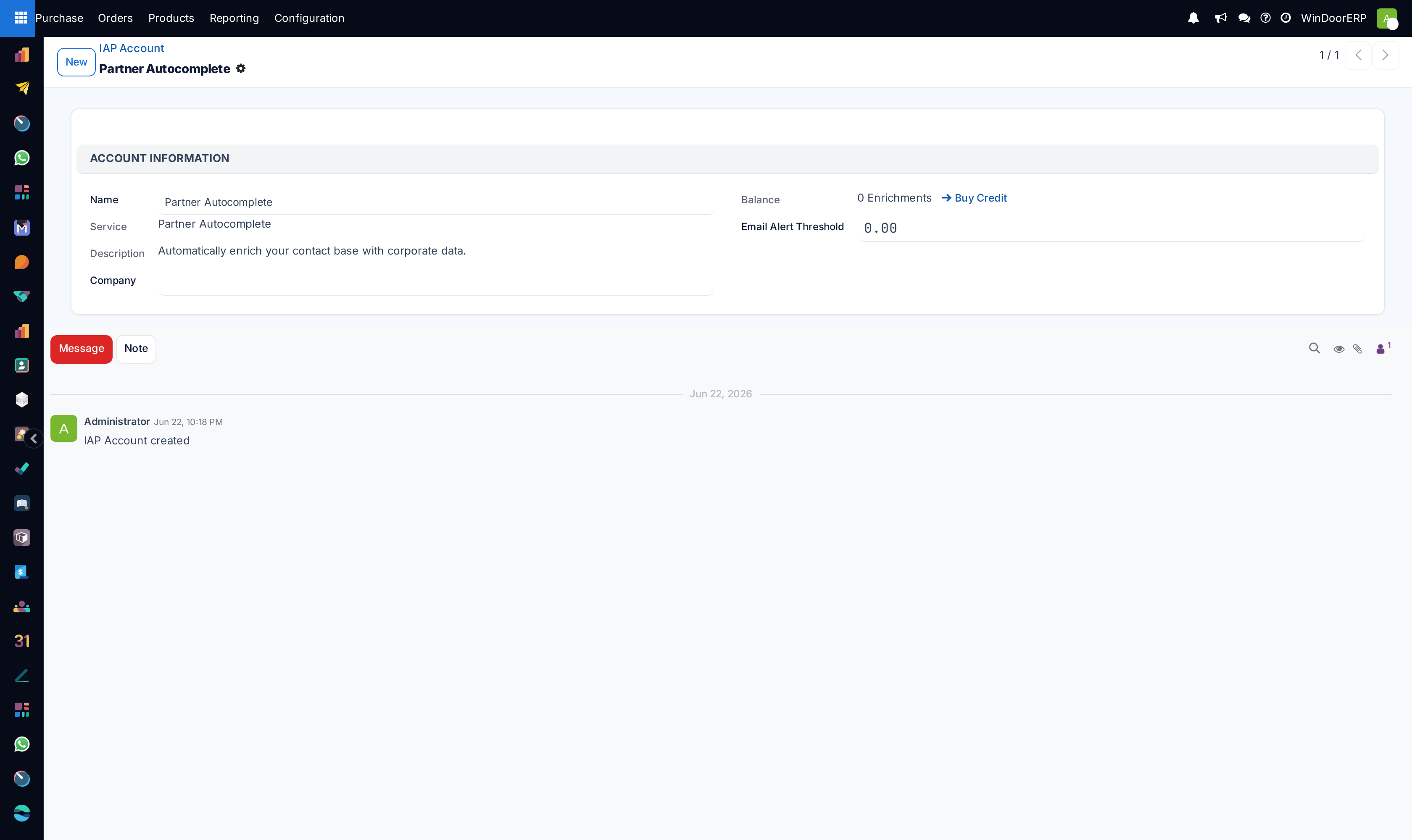 IAP account profile and credit balance editor