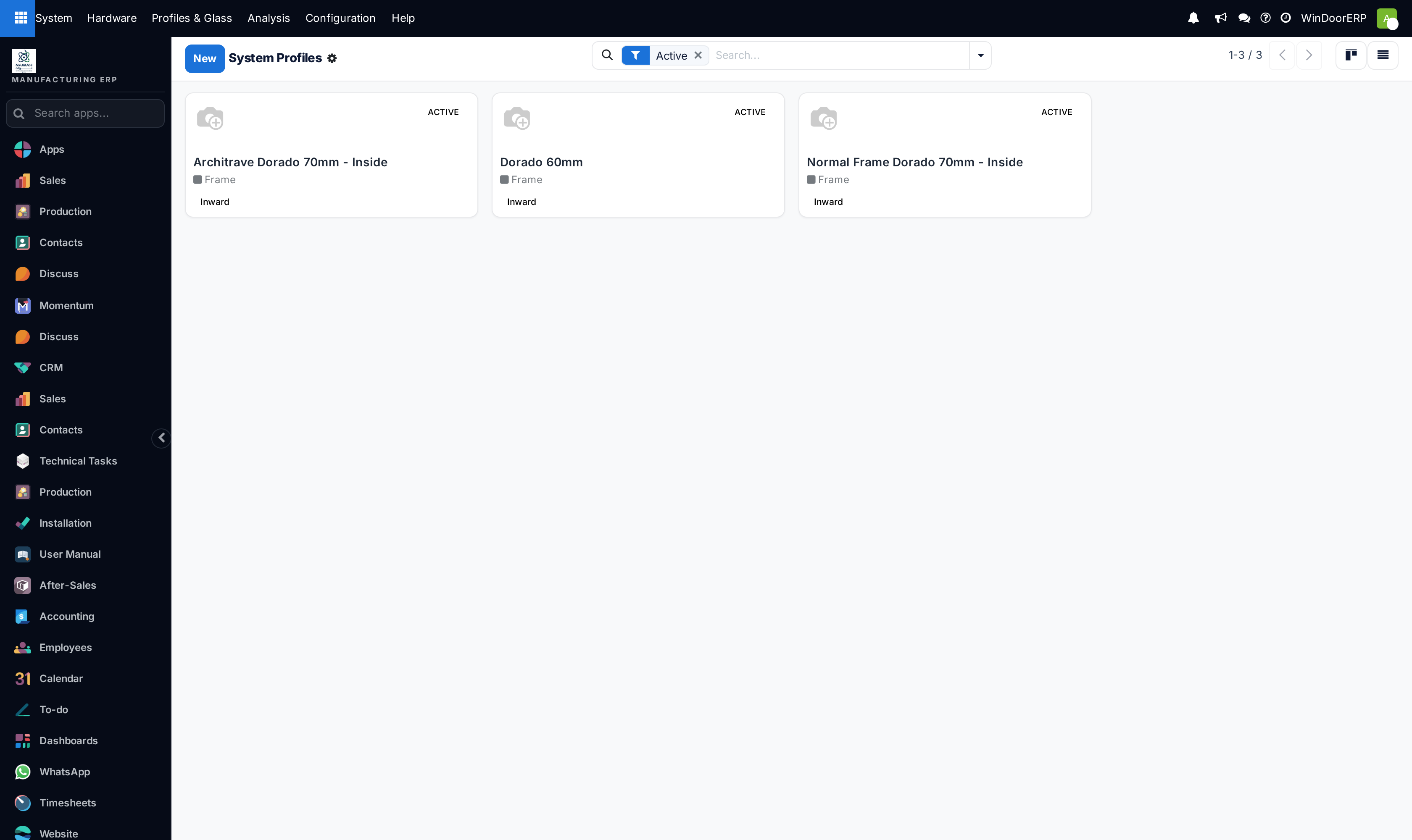 Profile systems kanban gallery